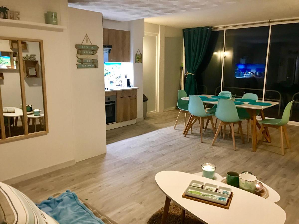 Magnifique Appartement En Front De Mer, Caneylles Roses Dış mekan fotoğraf